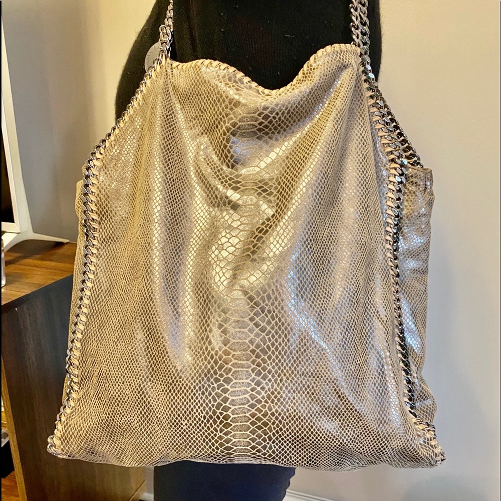 Stella McCartney Falabella Python (Large) Tote - Picture 4 of 5